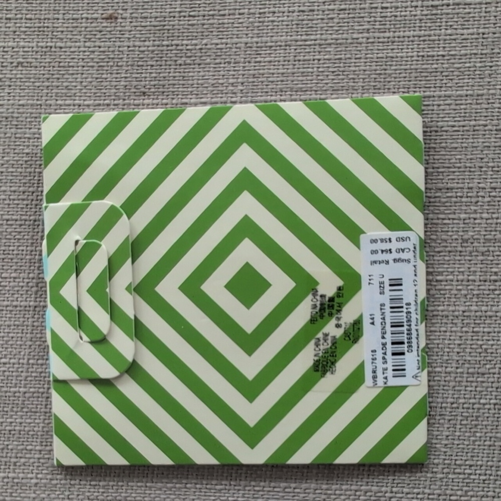 Kate Spade Gold 'C' Pendant Necklace - Picture 3 of 3